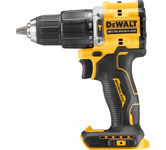 Аккумуляторная ударная дрель-шуруповерт Dewalt DCD100YNT, 18 В, 1650 об/мин, 28050 уд/мин, без АКБ и ЗУ, в кейсе TSTAK DCD100YNT-XJ
