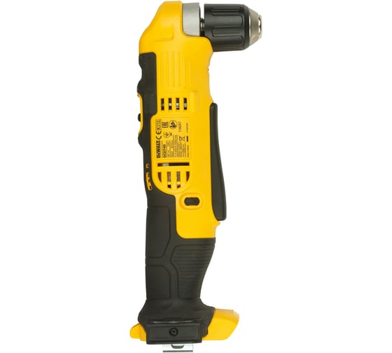Аккумуляторная угловая дрель Dewalt DCD740NT, 18 В, 2000 об/мин, без АКБ и ЗУ, в кейсе TSTAK DCD740NT-XJ