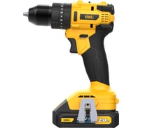 Дрель-шуруповерт аккумуляторная ударная DELI DC150 2 акб, 20В х 2Ач, ЗУ, 50Нм, сумка 168771