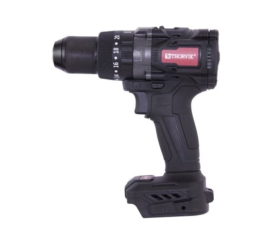 Дрель-шуруповерт ударная аккумуляторная бесщёточная Thorvik BBID12160DNB 1/2DR, 21В, 160 Нм, без АКБ и З/У 053910
