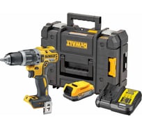 Аккумуляторная ударная дрель-шуруповерт Dewalt DCD796E1T, 18 В, 2000 об/мин, 34000 уд/мин, с АКБ 1.7 Ач и ЗУ, в кейсе TSTAK DCD796E1T-XJ DCD796E1T-QW