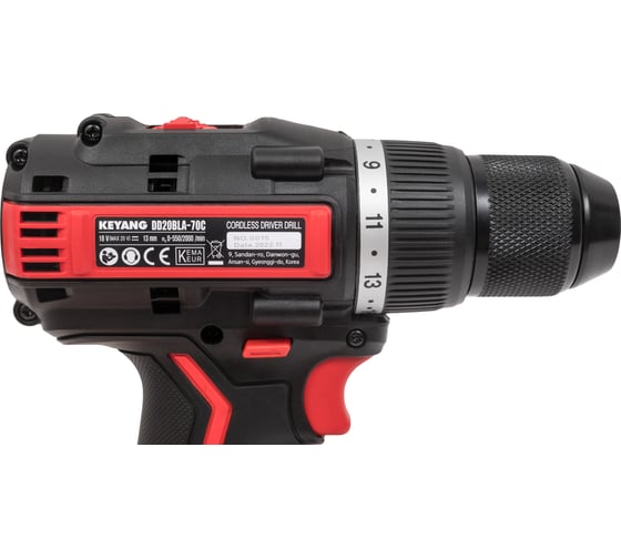 Дрель шуруповерт аккумуляторная бесщеточная KEYANG 70 Нм DD20BLA-70C (Bare) 6997734532