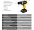 Аккумуляторная дрель-шуруповерт DEKO DKCD16FU-Li 063-4098 9