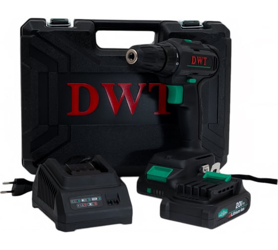Аккумуляторная дрель-шуруповерт DWT ABSP-20 NF-2 BMC