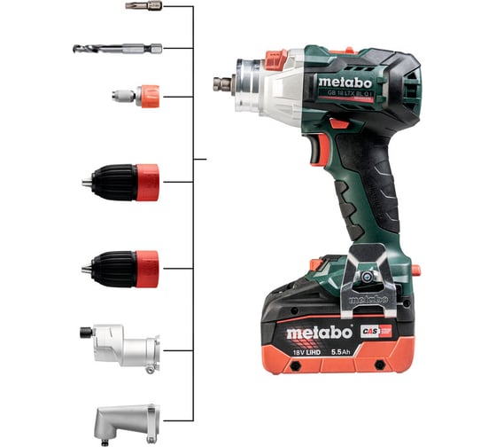 Аккумуляторный резьборез Metabo GB 18 LTX BL Q I 602362850