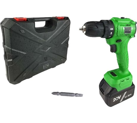 Аккумуляторная бесщеточная дрель-шуруповерт Zitrek Greenpower 20 Pro 063-4060