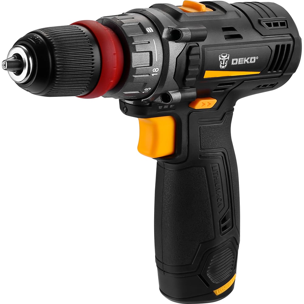 Аккумуляторная дрель-шуруповерт DEKO GCD12DU3 Li-Ion 063-4114 ...