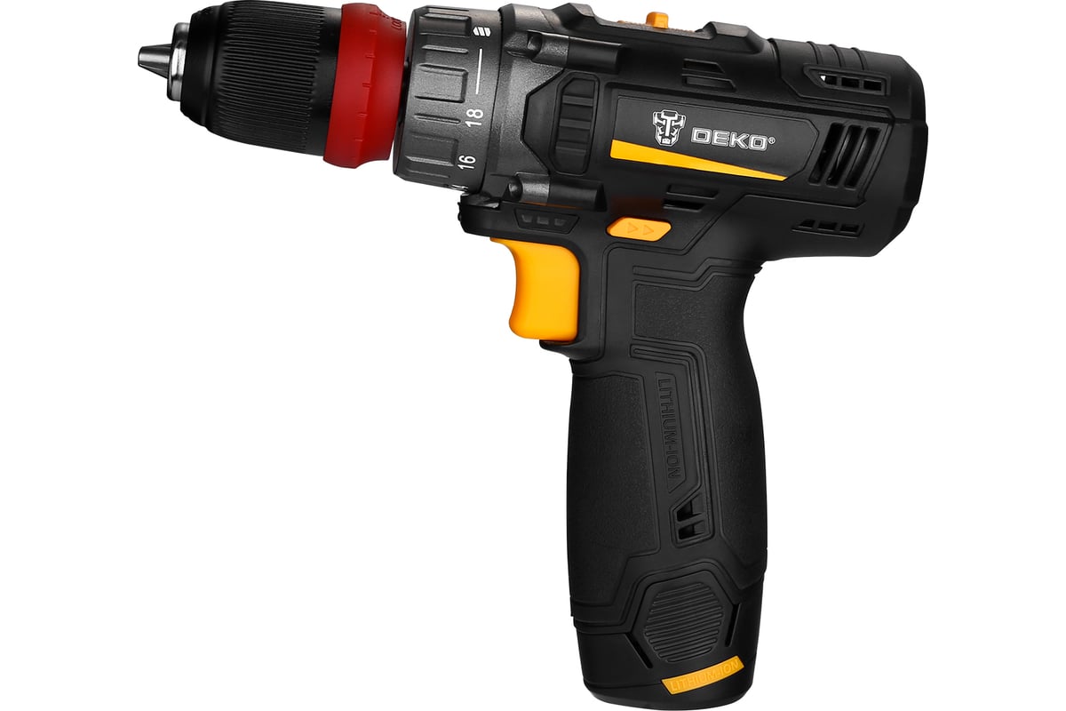 Аккумуляторная дрель-шуруповерт DEKO GCD12DU3 Li-Ion 063-4114 ...
