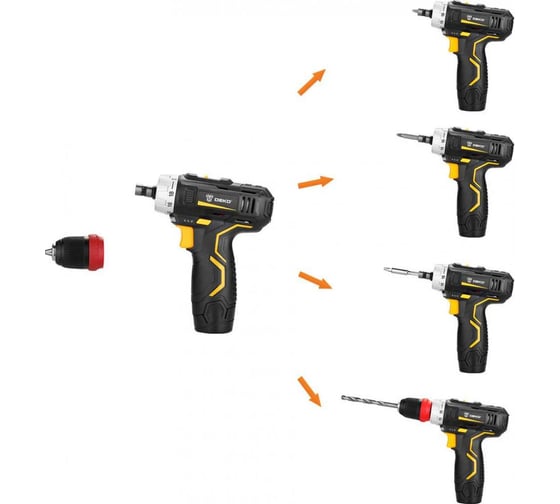 Аккумуляторная дрель DEKO GCD12DU3 063-4081