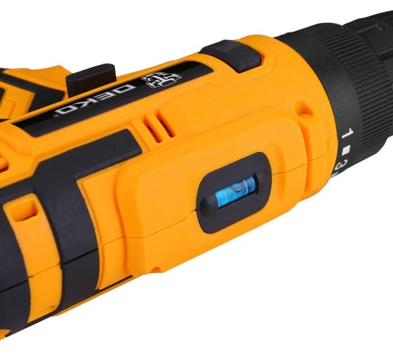 Аккумуляторная дрель-шуруповерт DEKO Banger 12V Li-Ion, 26Нм, 2х1.8 Ач, з/у 063-4169