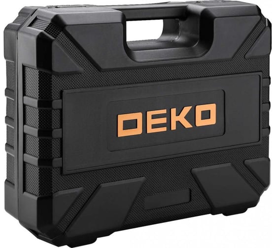 DEKO Аккумуляторная дрель-шуруповертDKCD20FU-Li SET3 в кейсе + оснастка 13 шт, 20B, 2х1.5Ач, з/у 063-4172