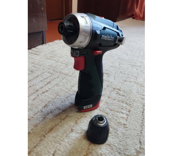 Аккумуляторный винтоверт Metabo PowerMaxx BS 12В, 2х2.0, LC12, кейс ...