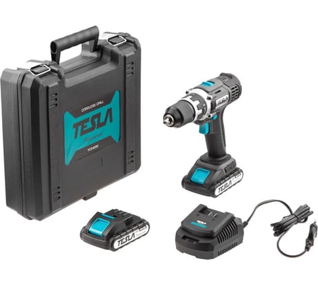 Аккумуляторная дрель-шуруповерт TESLA TCD182DC 621377