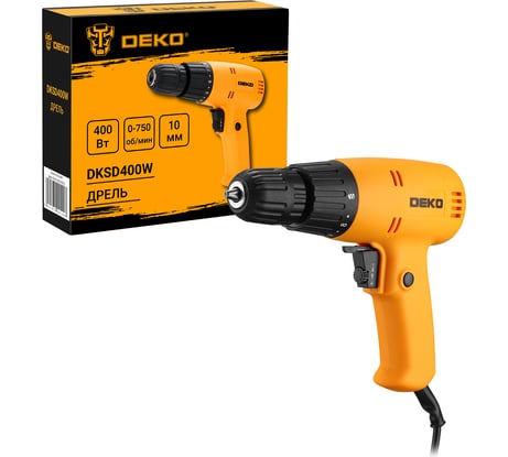 Дрель DEKO DKSD400W 063-4086