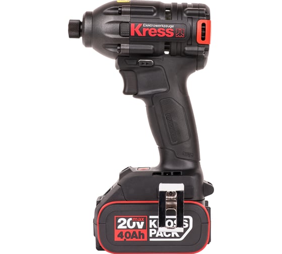 Аккумуляторный бесщеточный винтоверт Kress KU290