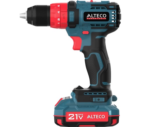 Бесщеточная аккумуляторная ударная дрель-шуруповёрт ALTECO CID 21-45 X2 BL 78080
