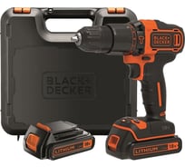 Ударная дрель-шуруповерт Black&Decker BDCHD18KB-XK