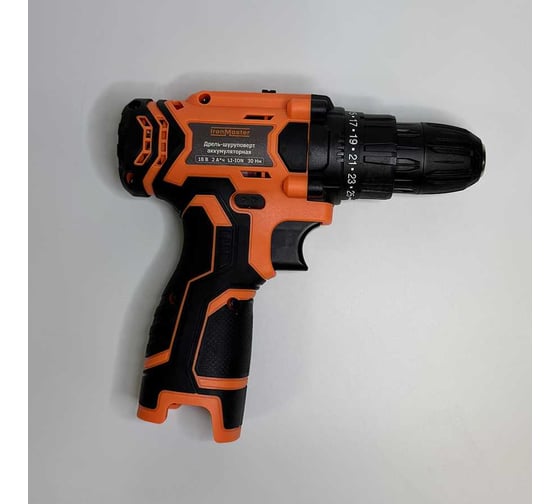 Дрель-шуруповерт аккумуляторная IronMaster IM-SD18V