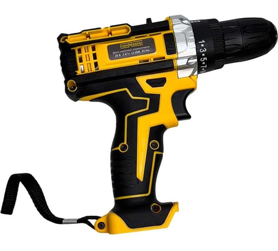 Дрель-шуруповерт аккумуляторная IronMaster Iron Master IM-SD20V