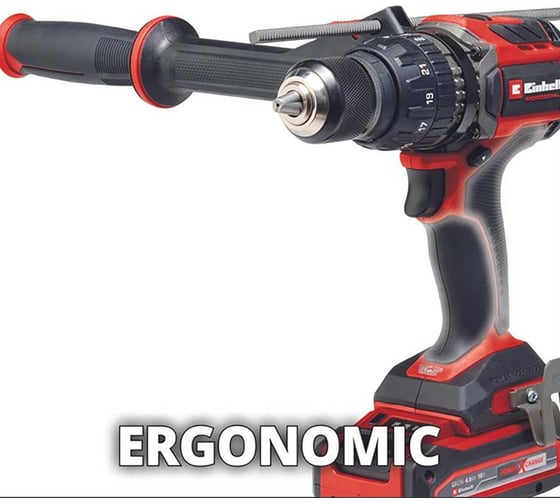 Дрель аккумуляторная ударная Einhell PXC TP-CD 18/120 Li-i BL, 18В, 120Нм + 3 акк. 5.2 Ач + ЗУ 4 А + M-Case 4514310SET3