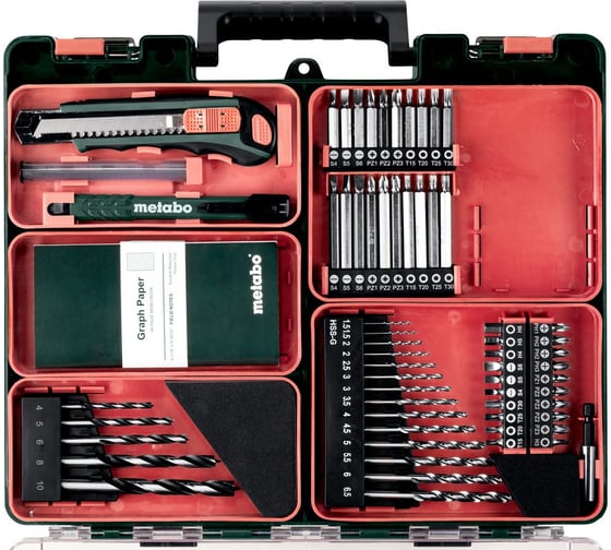 Аккумуляторная дрель-шуруповерт Metabo PowerMaxx BS 12 Set 601036870