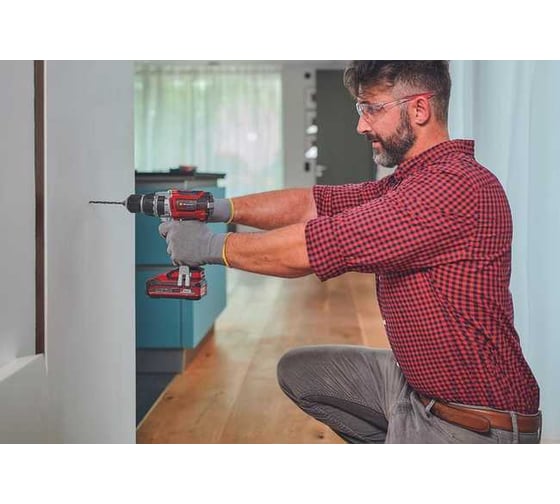Аккумуляторная ударная дрель Einhell PXC TP-CD 18/60 Li-i BL, 18В, 60 Нм, 13 мм, 2x4.0 Ач, кейс E-Case S-F 4514208