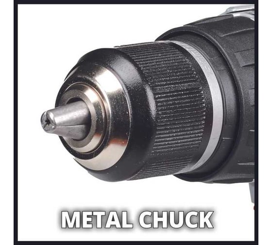 Аккумуляторная ударная дрель Einhell PXC TP-CD 18/60 Li-i BL, 18В, 60 Нм, 13 мм, 2x4.0 Ач, кейс E-Case S-F 4514208