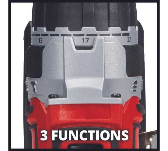 Аккумуляторная ударная дрель Einhell PXC TP-CD 18/60 Li-i BL, 18В, 60 Нм, 13 мм, 2x4.0 Ач, кейс E-Case S-F 4514208