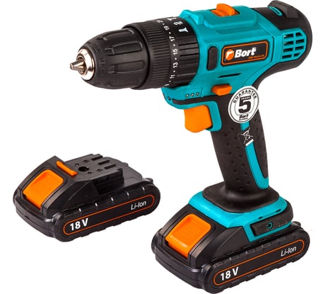 Аккумуляторная дрель-шуруповерт BAB-18Ix2Li-FD 91275998