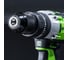 Дрель-шуруповерт ударная GreenWorks GD24DD60, 24V, б/щет, 0-450/0-1700 об/мин, 30/60Нм, 1x2Ач, ЗУ, кор 3704107VUA 4