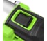 Дрель-шуруповерт ударная GreenWorks GD24DD60, 24V, б/щет, 0-450/0-1700 об/мин, 30/60Нм, 1x2Ач, ЗУ, кор 3704107VUA 6