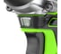 Винтоверт ударный GreenWorks GD24ID3, 24V, б/щет, 0-2800об/мин, 4000уд/мин, HEX 1/4", 300Нм, 3 режима, 1x2Ач, ЗУ, коробка 3802807VUA 7