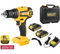 Аккумуляторная дрель-шуруповерт MOLOT MBD 1820 Li в чемодане 1335569