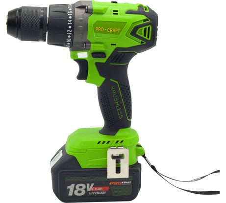 Аккумуляторный дрель-шуруповерт PROCRAFT PA18BL