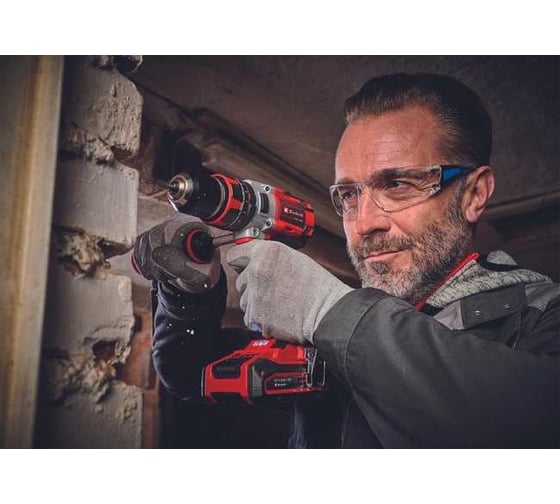 Дрель аккумуляторная ударная Einhell PXC TP-CD 18/80 Li-i BL, 18В, 80Нм, патрон 13мм, без АКК и ЗУ 4514305