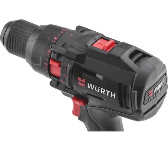 Аккумуляторный ударный шуруповерт WURTH ABS18-POWER-COMBI-2Х4Ач 5701405004961 1
