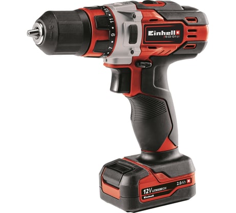 Аккумуляторная дрель-шуруповерт Einhell TE-CD 12/1 Li 1x2.0Ah 4513590