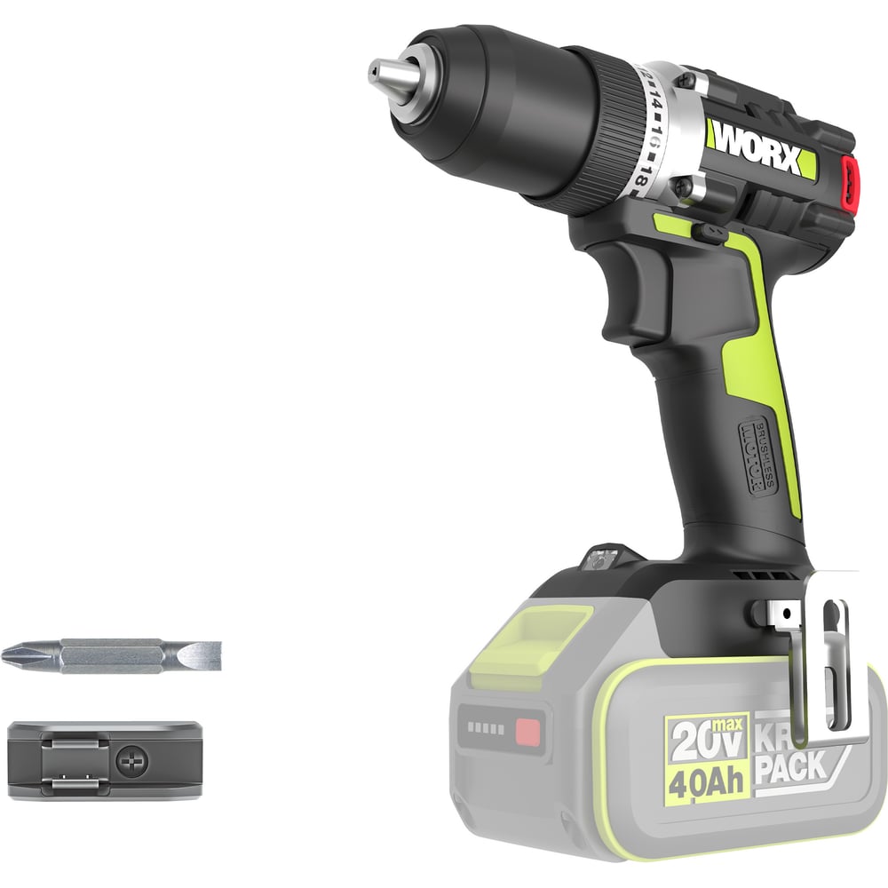 wooper129 Аккумуляторная дрель-шуруповерт WORX Professional WU182X.9