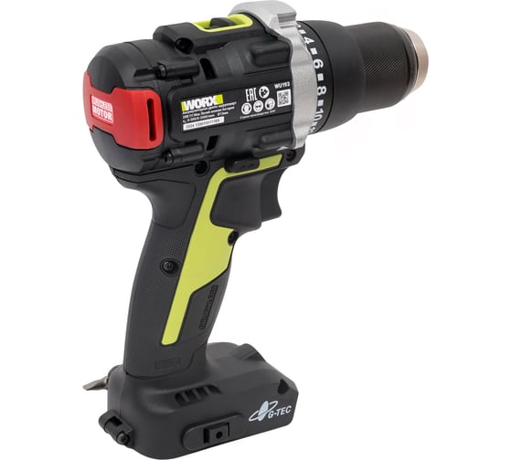 Аккумуляторная дрель-шуруповерт WORX Professional WU193.91