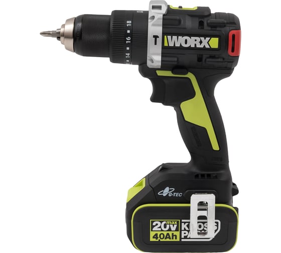 Аккумуляторная ударная дрель-шуруповерт WORX Professional WU373.2
