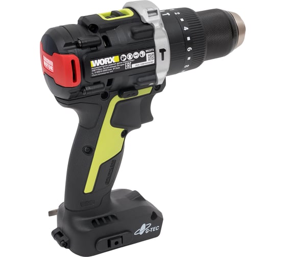 Аккумуляторная ударная дрель-шуруповерт WORX Professional WU373.91