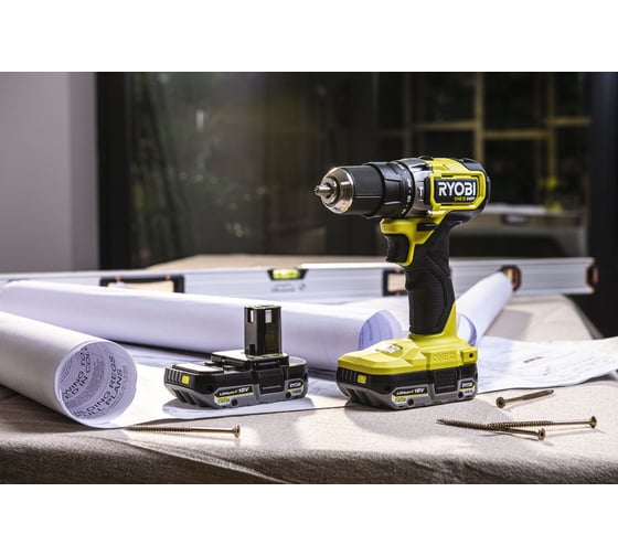 Дрель-шуруповерт ударная бесщеточная Ryobi ONE+ RPD18C-220S 5133004982