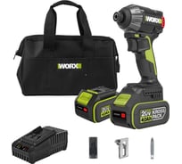 Аккумуляторный ударный винтоверт WORX Professional WU291