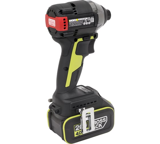 Аккумуляторный ударный винтоверт WORX Professional WU291