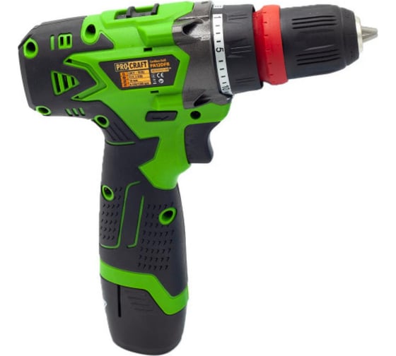 Аккумуляторный шуруповерт PROCRAFT Industrial РA 12 Li DFR PA12DFRIND