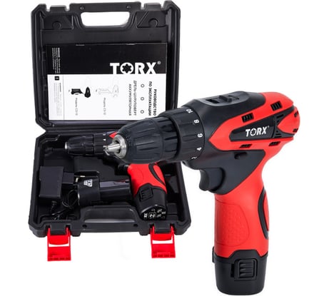 Аккумуляторная дрель-шуруповерт TORX CD-12C 2 АКБ 9310213