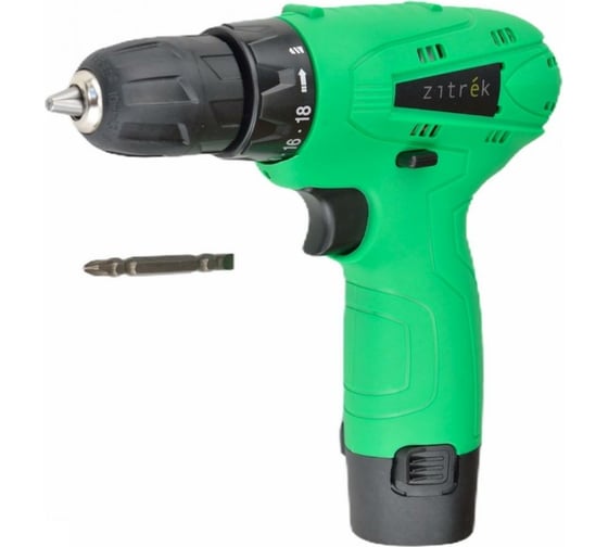 Аккумуляторная дрель-шуруповерт Zitrek Green 12 PRO 063-4073