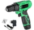 Дрель-шуруповерт аккумуляторная Zitrek Green Li Plus, 12В, 1x1.5Ач 083-1021 1
