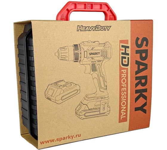 Аккумуляторная дрель-шуруповерт SPARKY BR2 18Li-C HD 14000195157