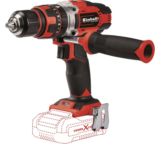 Ударная аккумуляторная дрель-шуруповерт Einhell PXC TE-CD 18/48 Li-i-Solo 4513926